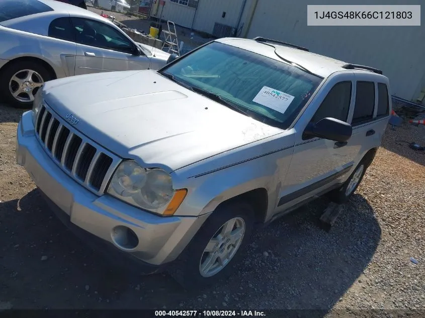 2006 Jeep Grand Cherokee Laredo VIN: 1J4GS48K66C121803 Lot: 40542577