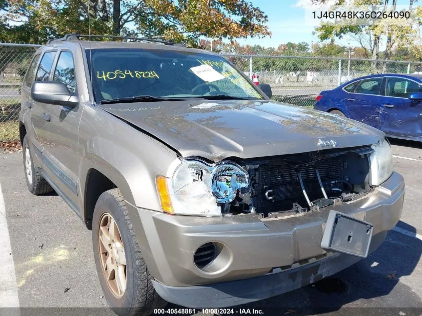 2006 Jeep Grand Cherokee Laredo VIN: 1J4GR48K36C264090 Lot: 40548881