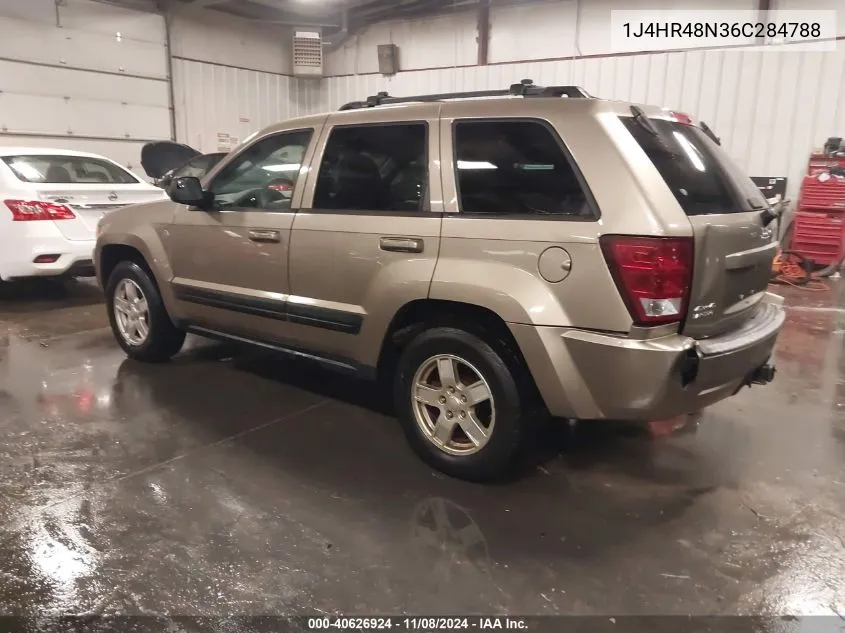 2006 Jeep Grand Cherokee Laredo VIN: 1J4HR48N36C284788 Lot: 40626924