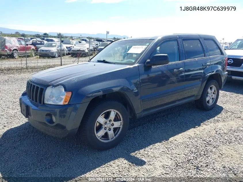 1J8GR48K97C639979 2007 Jeep Grand Cherokee Laredo