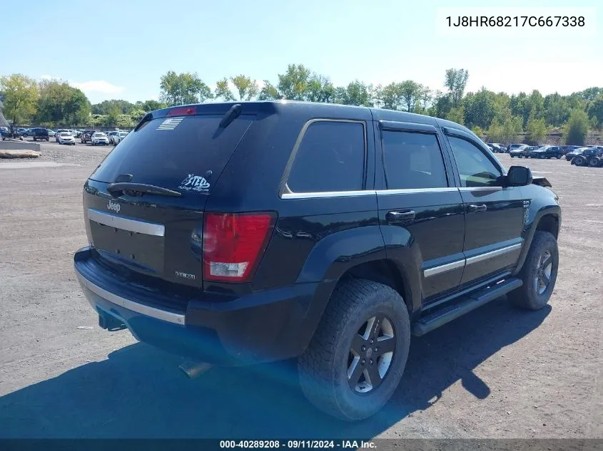 1J8HR68217C667338 2007 Jeep Grand Cherokee Overland