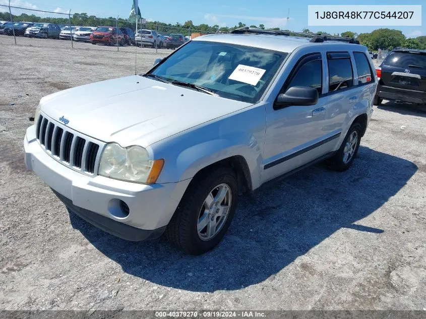 2007 Jeep Grand Cherokee Laredo VIN: 1J8GR48K77C544207 Lot: 40379270