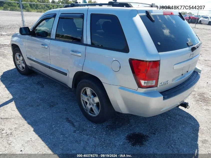 2007 Jeep Grand Cherokee Laredo VIN: 1J8GR48K77C544207 Lot: 40379270