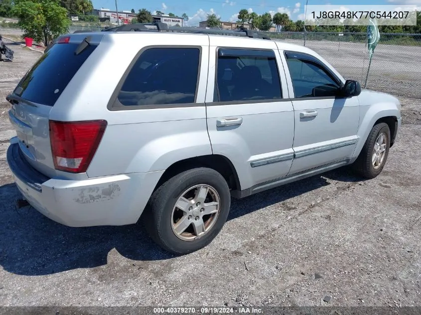 2007 Jeep Grand Cherokee Laredo VIN: 1J8GR48K77C544207 Lot: 40379270