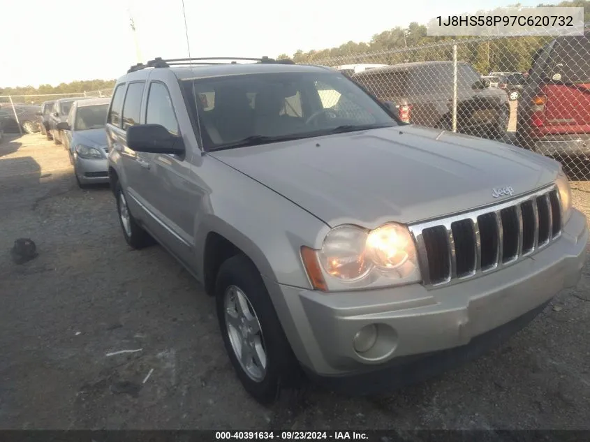 2007 Jeep Grand Cherokee Limited VIN: 1J8HS58P97C620732 Lot: 40853497