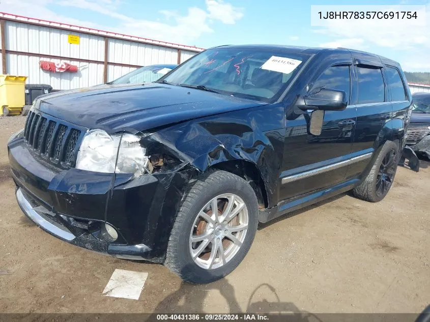 1J8HR78357C691754 2007 Jeep Grand Cherokee Srt8