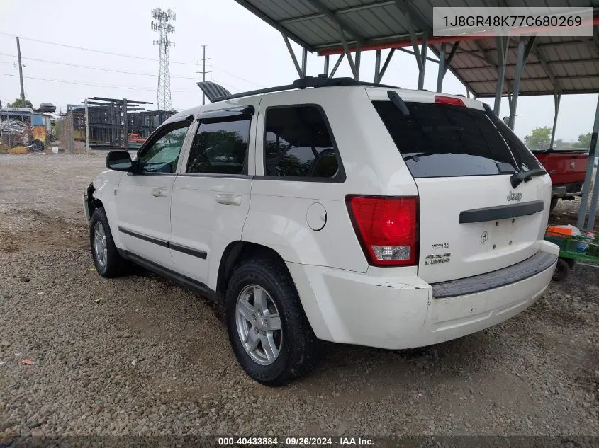 1J8GR48K77C680269 2007 Jeep Grand Cherokee Laredo