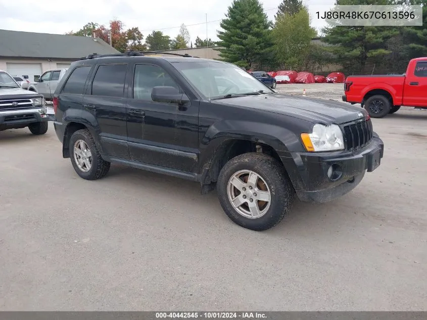 1J8GR48K67C613596 2007 Jeep Grand Cherokee Laredo