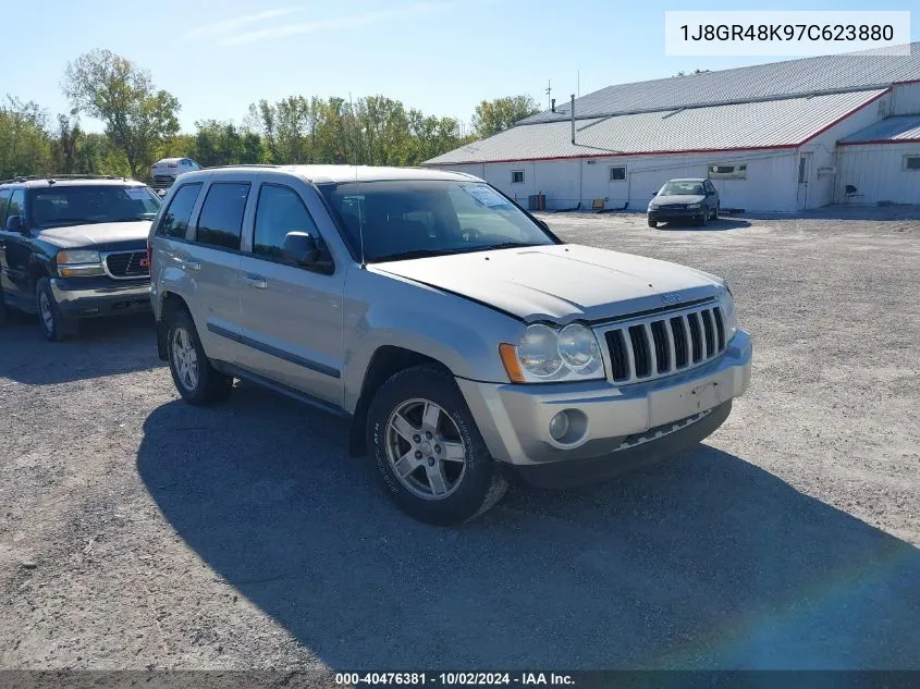 1J8GR48K97C623880 2007 Jeep Grand Cherokee Laredo