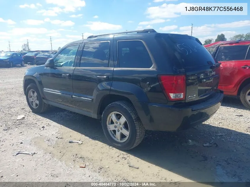 1J8GR48K77C556468 2007 Jeep Grand Cherokee Laredo