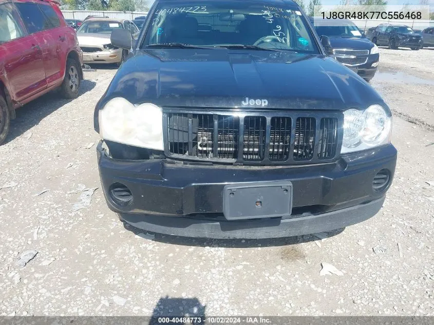 1J8GR48K77C556468 2007 Jeep Grand Cherokee Laredo