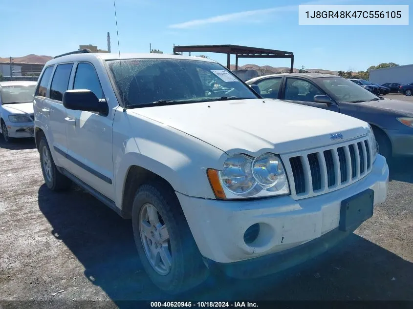 2007 Jeep Grand Cherokee Laredo VIN: 1J8GR48K47C556105 Lot: 40620945