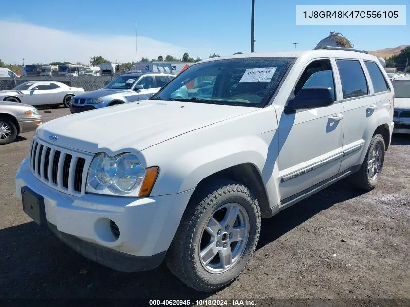 2007 Jeep Grand Cherokee Laredo VIN: 1J8GR48K47C556105 Lot: 40620945