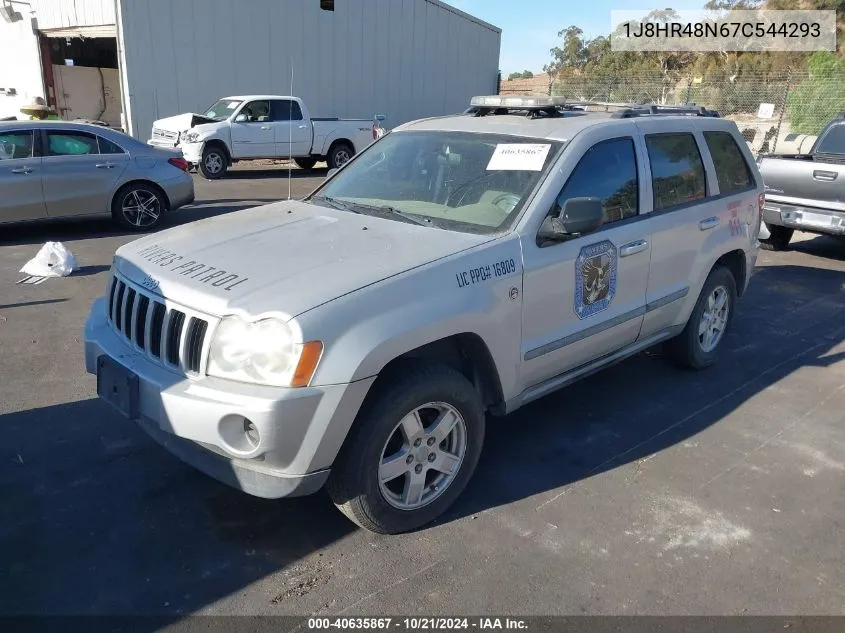 2007 Jeep Grand Cherokee Laredo/Columbia/Freedom VIN: 1J8HR48N67C544293 Lot: 40635867