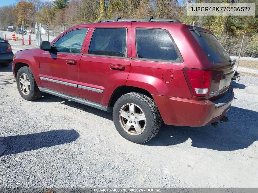 1J8GR48K77C536527 2007 Jeep Grand Cherokee Laredo