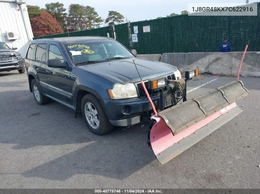 1J8GR48KX7C622916 2007 Jeep Grand Cherokee Laredo