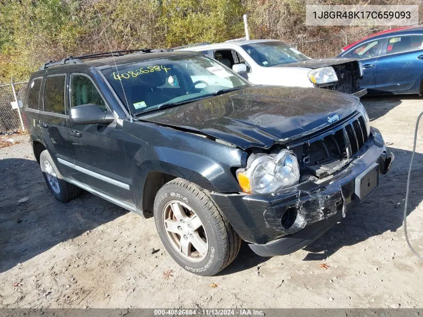 2007 Jeep Grand Cherokee Laredo VIN: 1J8GR48K17C659093 Lot: 40826884