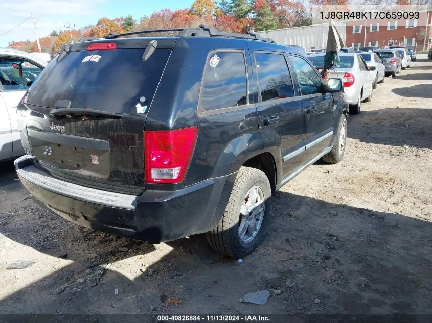 2007 Jeep Grand Cherokee Laredo VIN: 1J8GR48K17C659093 Lot: 40826884