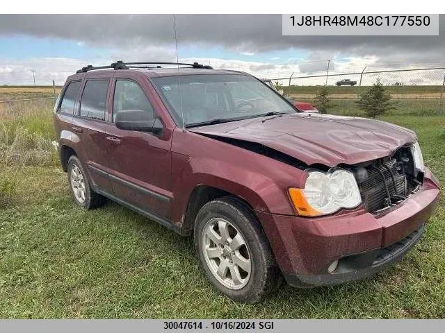 1J8HR48M48C177550 2008 Jeep Grand Cherokee Laredo