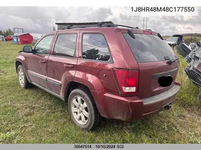 1J8HR48M48C177550 2008 Jeep Grand Cherokee Laredo