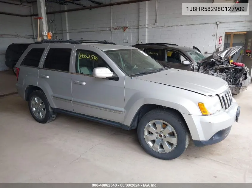 2008 Jeep Grand Cherokee Limited VIN: 1J8HR58298C127909 Lot: 40062540