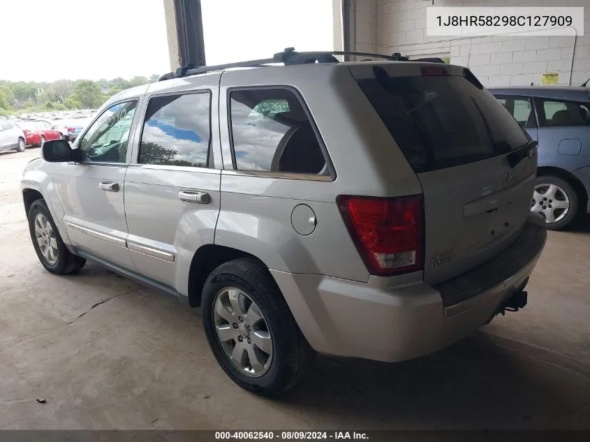 2008 Jeep Grand Cherokee Limited VIN: 1J8HR58298C127909 Lot: 40062540