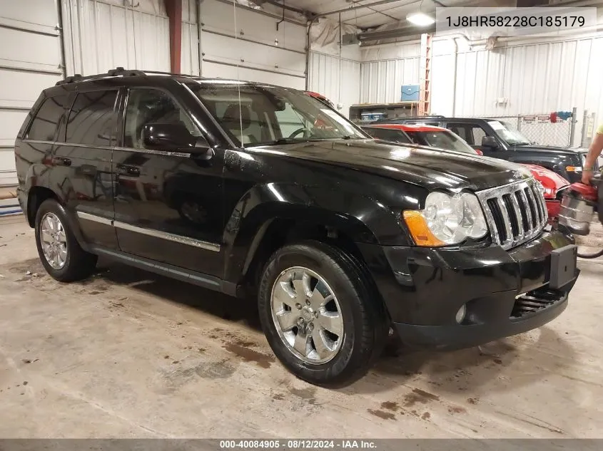 2008 Jeep Grand Cherokee Limited VIN: 1J8HR58228C185179 Lot: 40084905