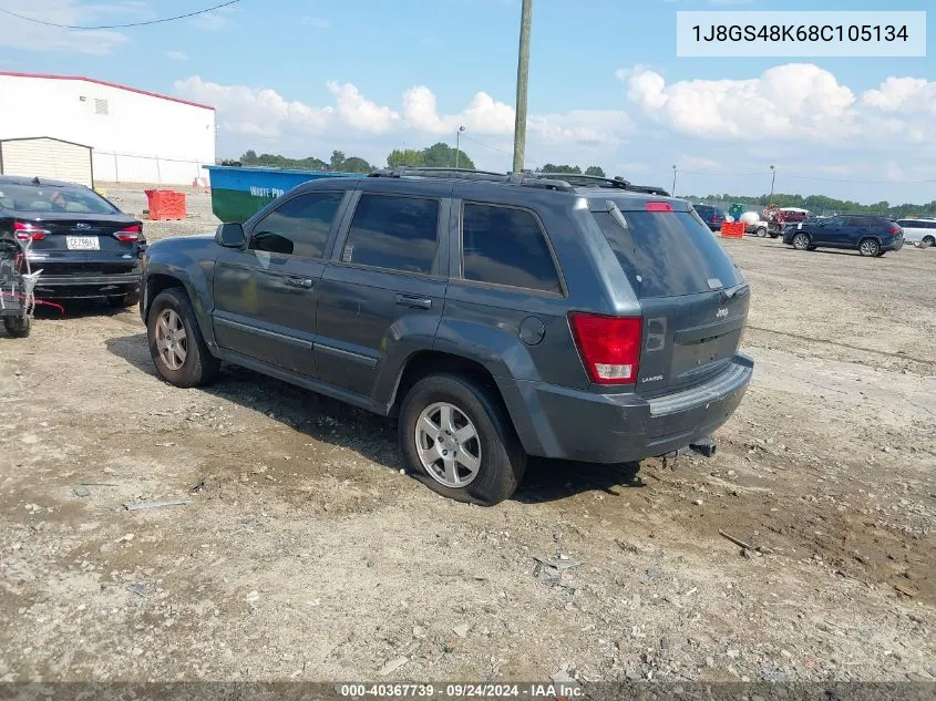 2008 Jeep Grand Cherokee Laredo VIN: 1J8GS48K68C105134 Lot: 40367739