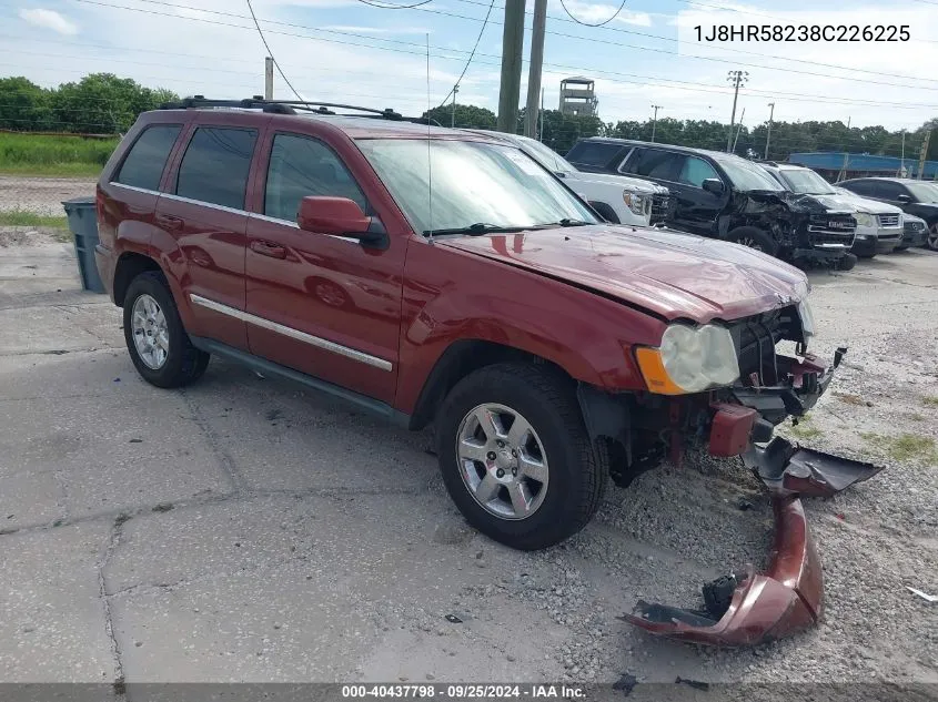 1J8HR58238C226225 2008 Jeep Grand Cherokee Limited