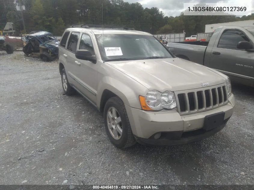 2008 Jeep Grand Cherokee Laredo VIN: 1J8GS48K08C127369 Lot: 40454519