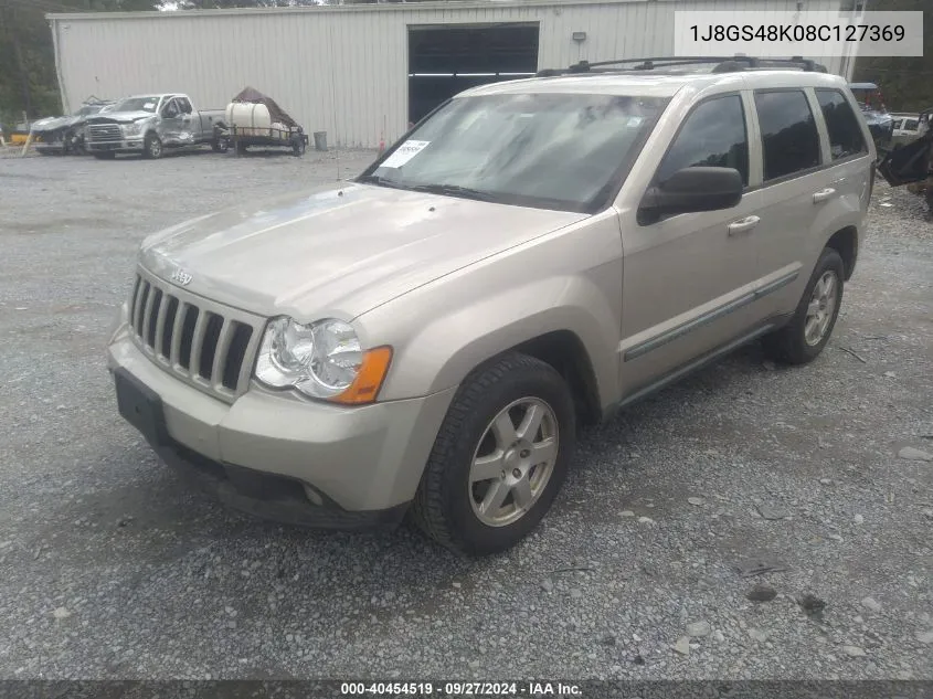 2008 Jeep Grand Cherokee Laredo VIN: 1J8GS48K08C127369 Lot: 40454519