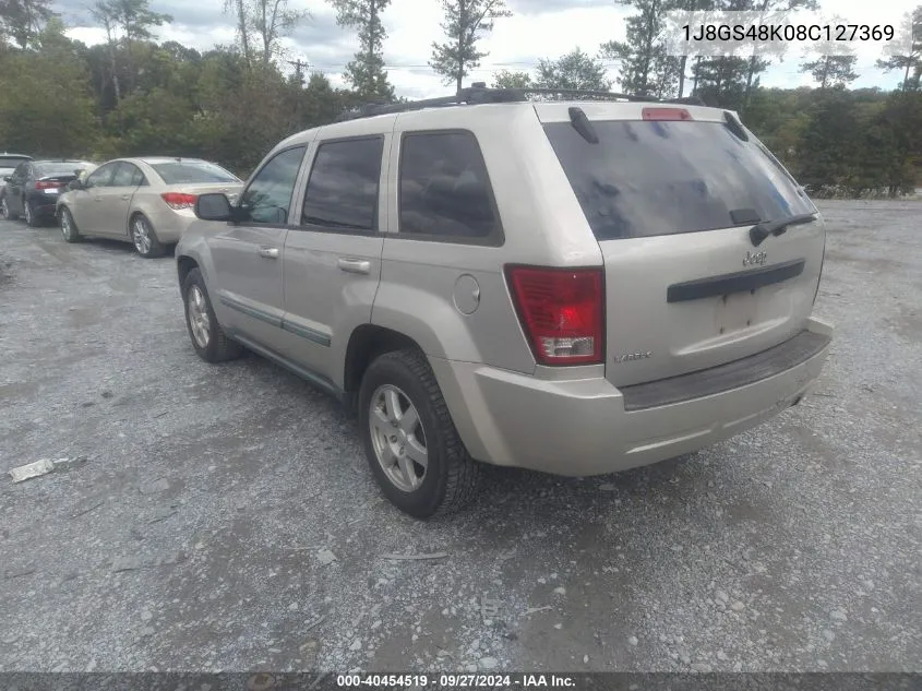 2008 Jeep Grand Cherokee Laredo VIN: 1J8GS48K08C127369 Lot: 40454519