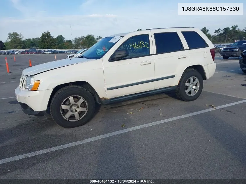 2008 Jeep Grand Cherokee Laredo VIN: 1J8GR48K88C157330 Lot: 40461132