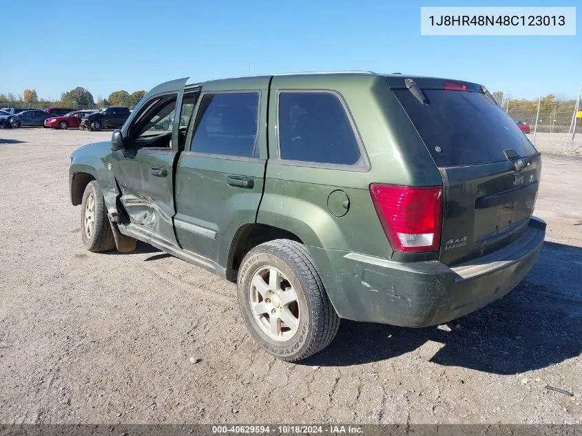 2008 Jeep Grand Cherokee Laredo VIN: 1J8HR48N48C123013 Lot: 40629594