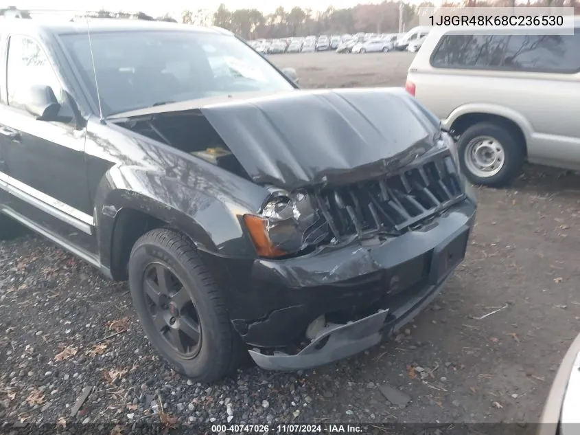 2008 Jeep Grand Cherokee Laredo VIN: 1J8GR48K68C236530 Lot: 40747026