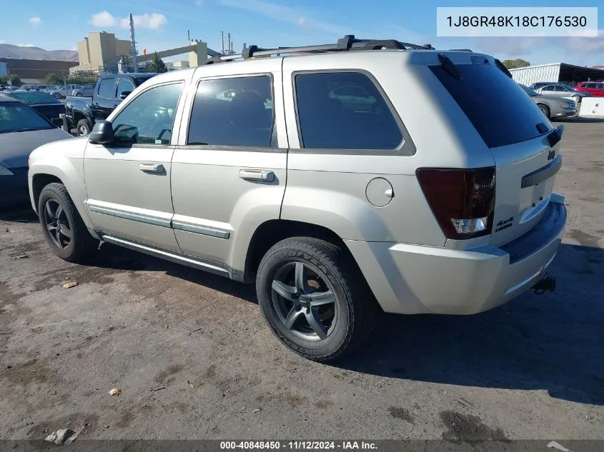 1J8GR48K18C176530 2008 Jeep Grand Cherokee Laredo