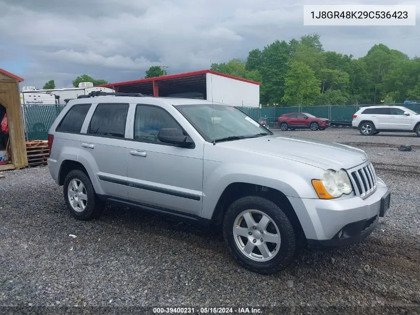 1J8GR48K29C536423 2009 Jeep Grand Cherokee Laredo