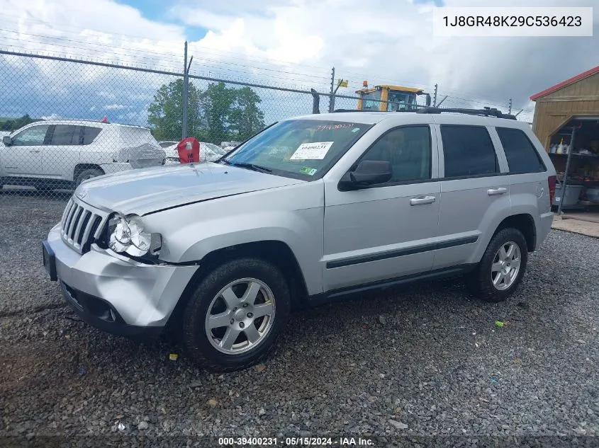 1J8GR48K29C536423 2009 Jeep Grand Cherokee Laredo