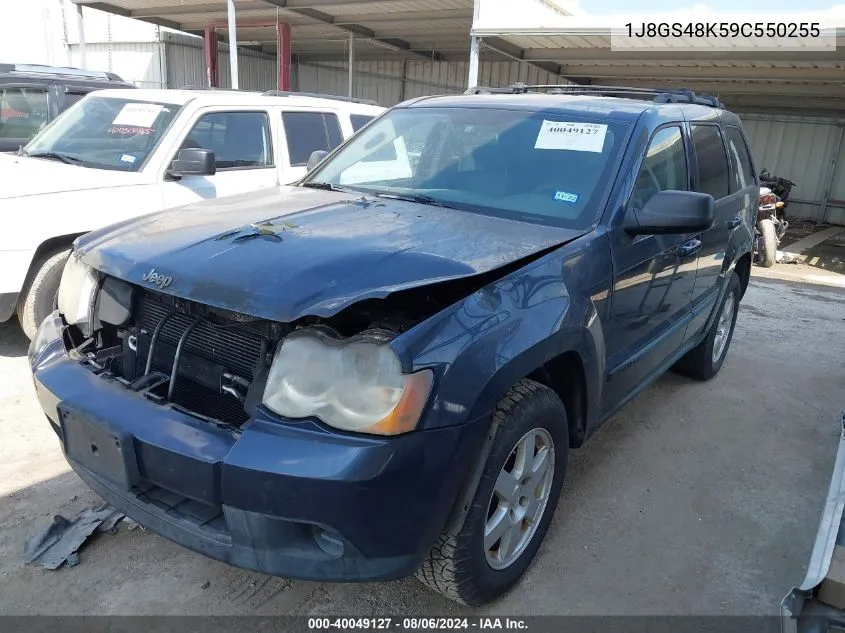 2009 Jeep Grand Cherokee Laredo VIN: 1J8GS48K59C550255 Lot: 40049127