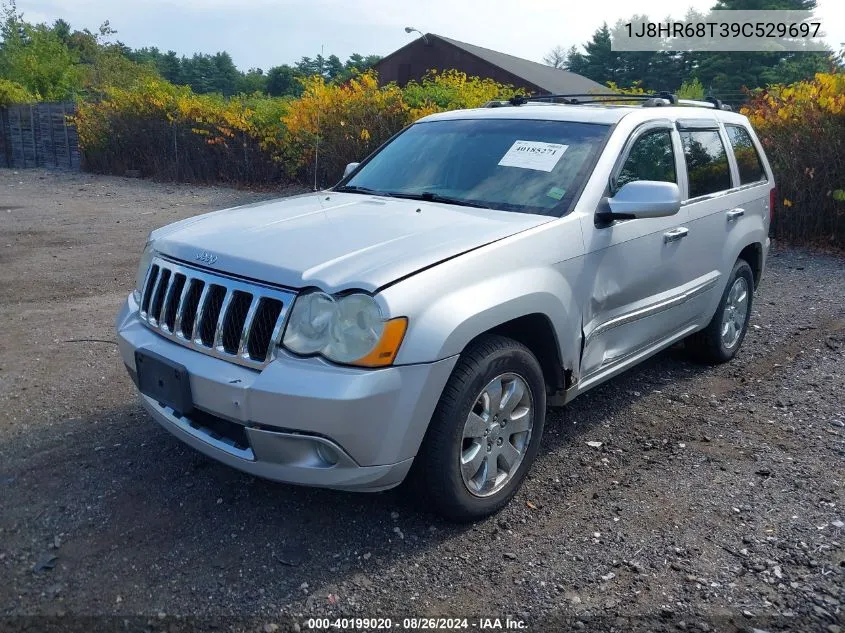 1J8HR68T39C529697 2009 Jeep Grand Cherokee Overland