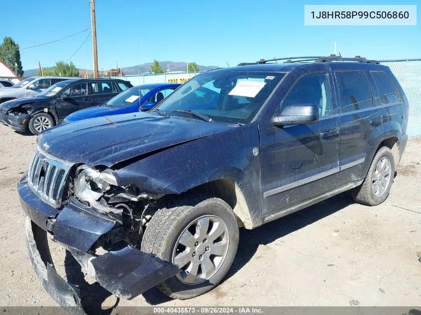 2009 Jeep Grand Cherokee Limited VIN: 1J8HR58P99C506860 Lot: 40435573