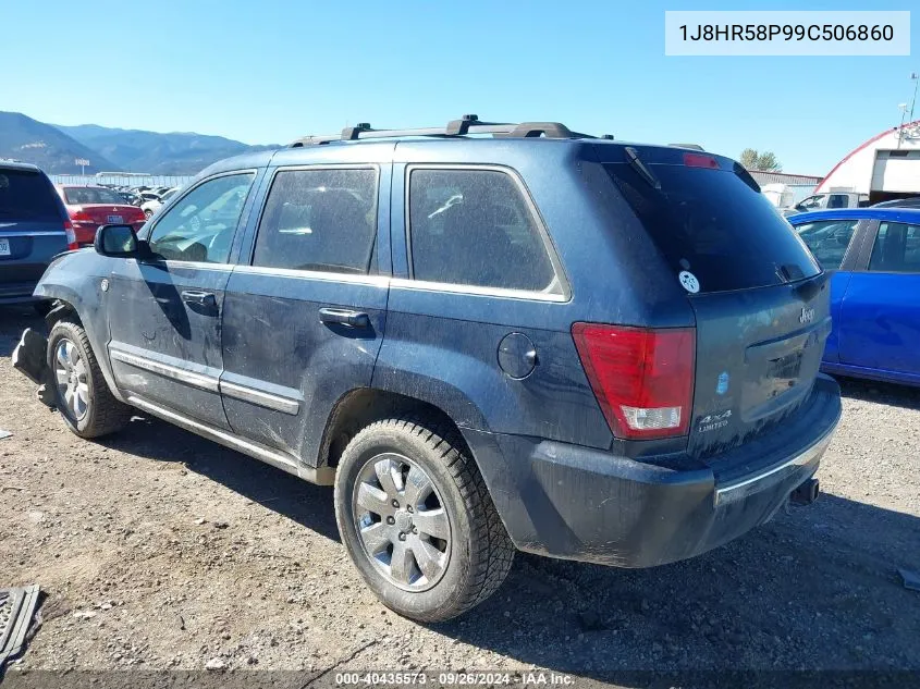 2009 Jeep Grand Cherokee Limited VIN: 1J8HR58P99C506860 Lot: 40435573