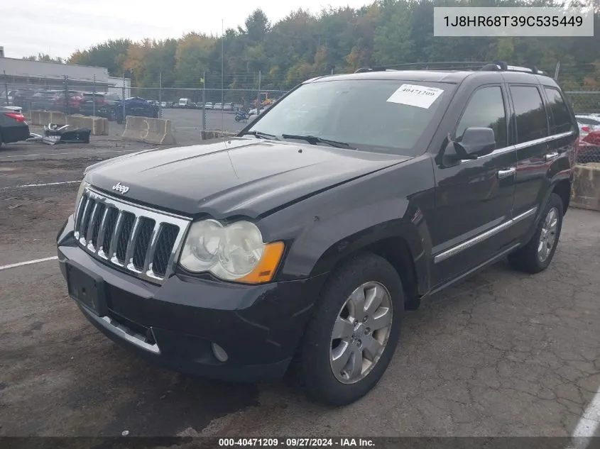 1J8HR68T39C535449 2009 Jeep Grand Cherokee Overland