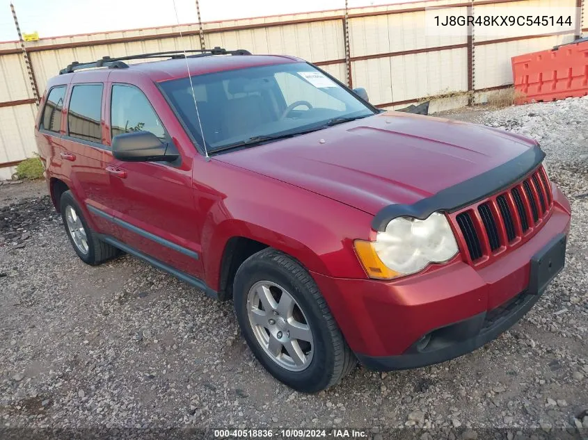 2009 Jeep Grand Cherokee Laredo VIN: 1J8GR48KX9C545144 Lot: 40518836