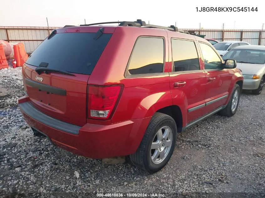 1J8GR48KX9C545144 2009 Jeep Grand Cherokee Laredo