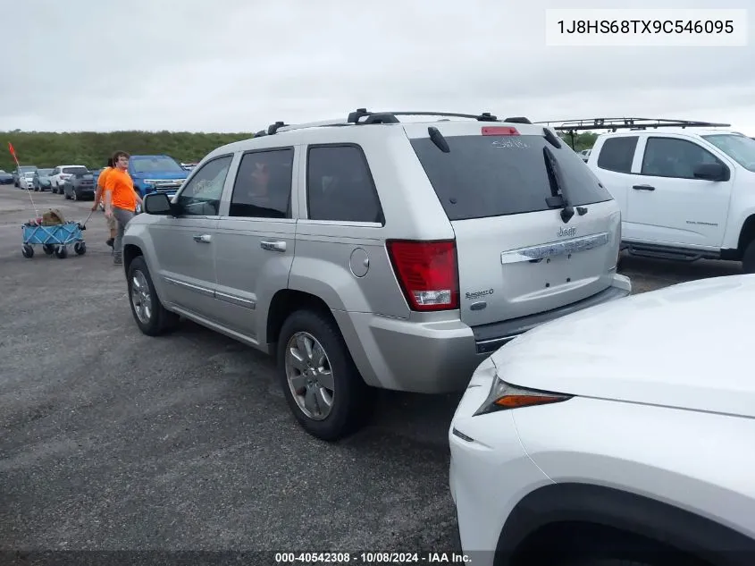 2009 Jeep Grand Cherokee Overland VIN: 1J8HS68TX9C546095 Lot: 40542308