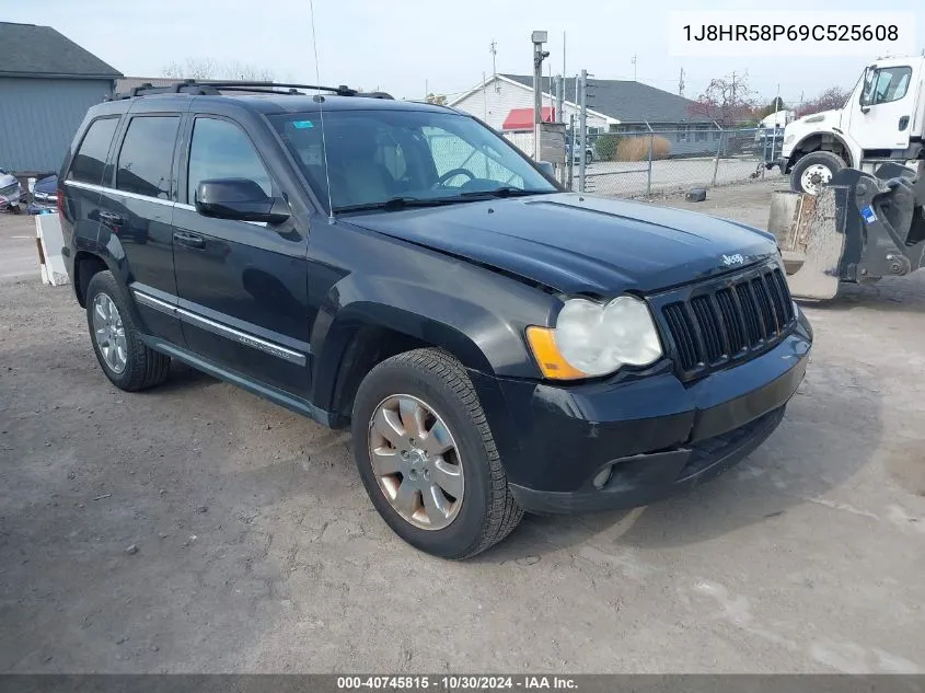 2009 Jeep Grand Cherokee Limited VIN: 1J8HR58P69C525608 Lot: 40745815