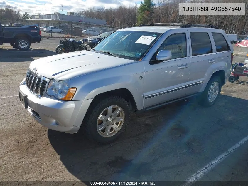 1J8HR58P49C557540 2009 Jeep Grand Cherokee Limited