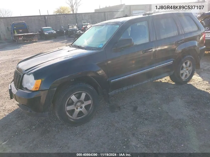 2009 Jeep Grand Cherokee Laredo VIN: 1J8GR48K89C537107 Lot: 40864390