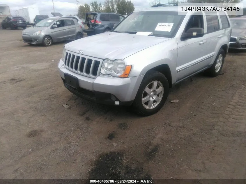 1J4PR4GK7AC134145 2010 Jeep Grand Cherokee Laredo